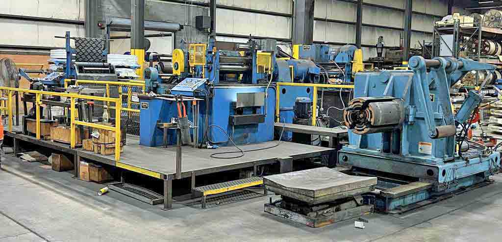 24" x 5.00" x 12,000# Stamco Slitting Line
