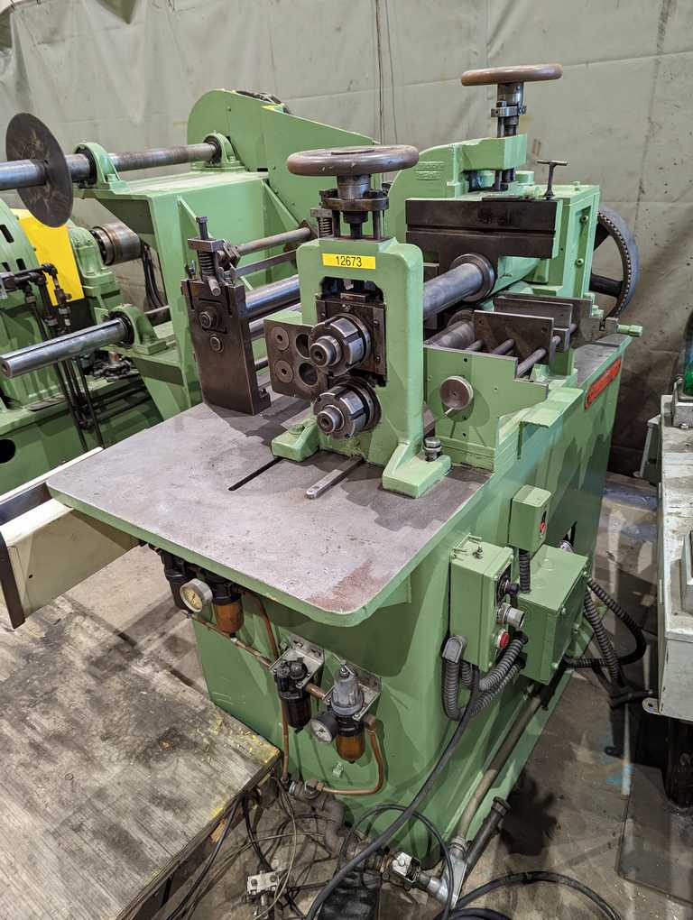 12" x 2.50" x 1,000# Ruesch Slitting Line - Image 4
