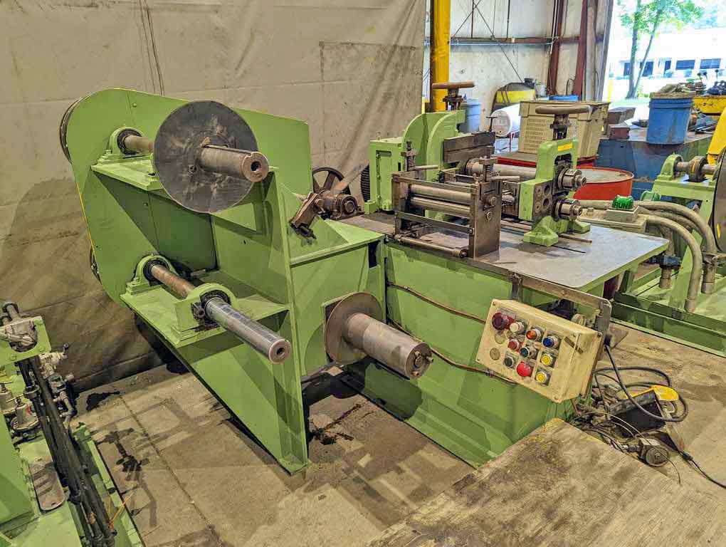 12" x 2.50" x 1,000# Ruesch Slitting Line - Image 9