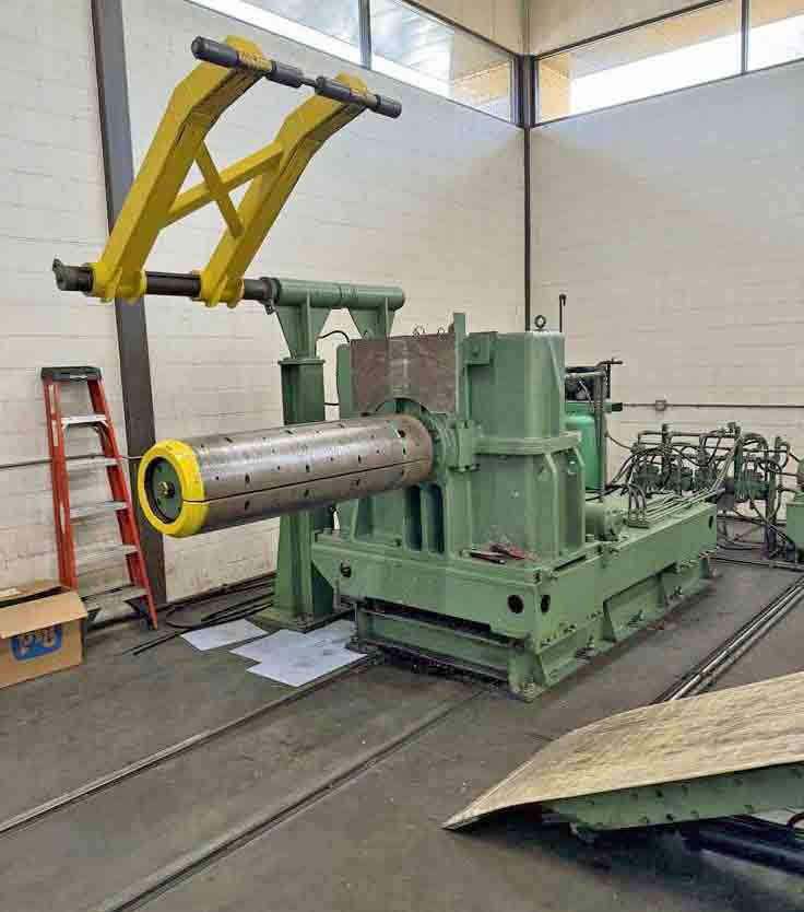 54" x 6.50" x 30,000# Stamco Slitting Line