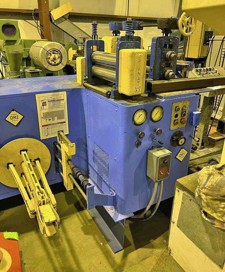 12" x 2.50" x 4,200# Stanat Slitting Line - Image 8